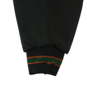 Starter (NCAA) - Miami Hurricanes Hooded Puffer Jacket 1990s Medium Vintage Retro