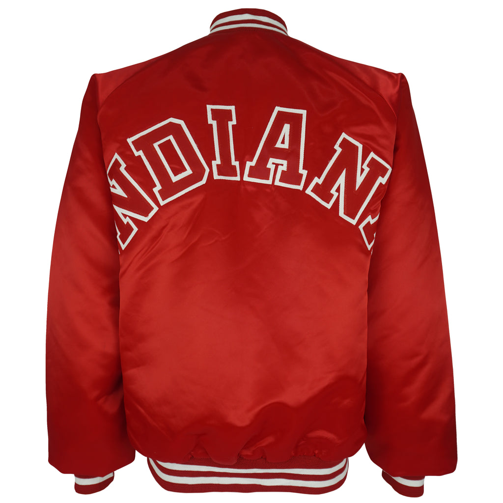 NCAA (Chalk Line) - Indiana Hoosiers Satin Jacket 1990s X-Large Vintage Retro
