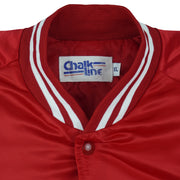 NCAA (Chalk Line) - Indiana Hoosiers Satin Jacket 1990s X-Large Vintage Retro