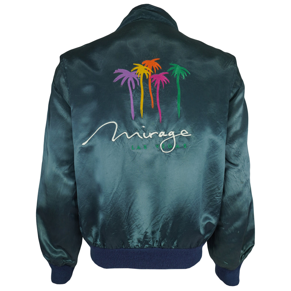 Vintage (M.A.P.) - Mirage Las Vegas Satin Jacket 1990s Medium Vintage Retro
