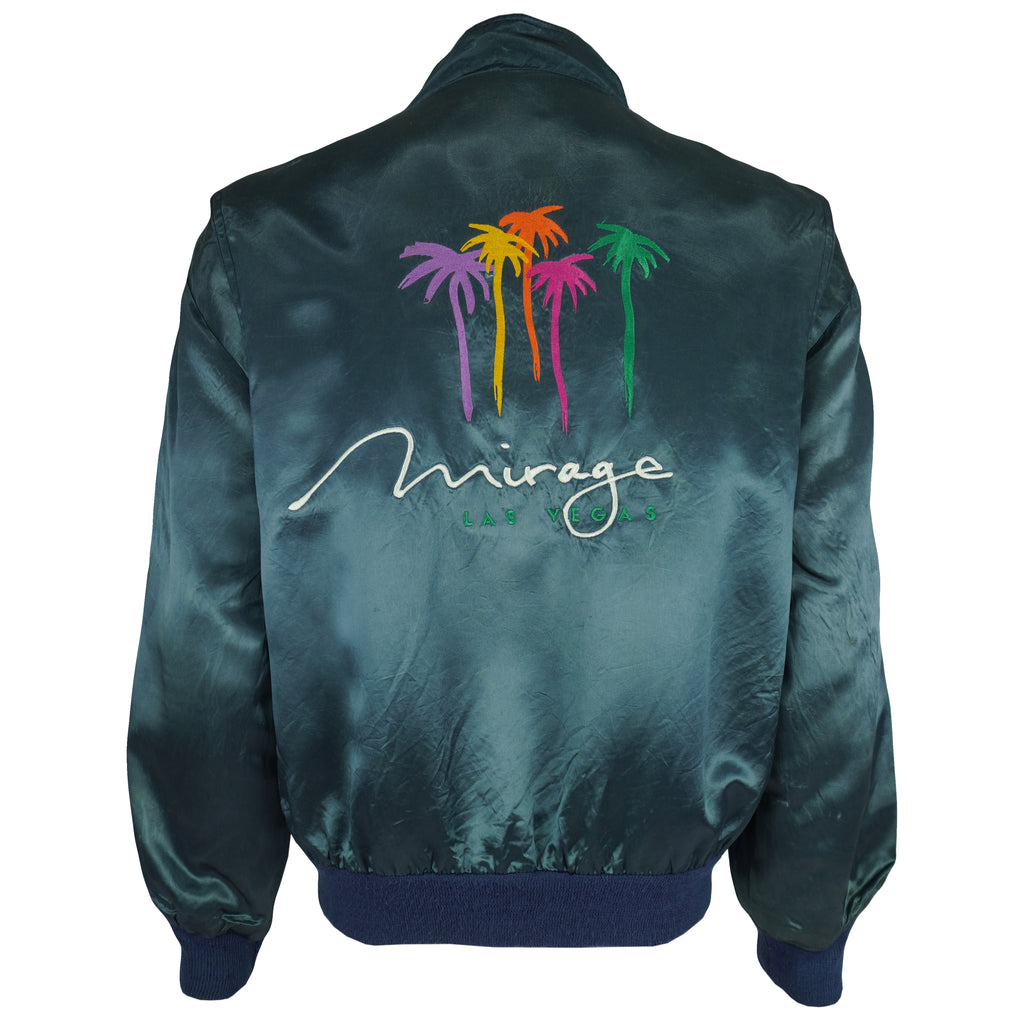 Vintage (M.A.P.) - Mirage Las Vegas Satin Jacket 1990s Medium Vintage Retro