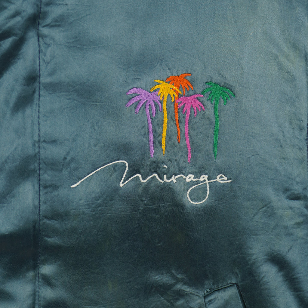Vintage (M.A.P.) - Mirage Las Vegas Satin Jacket 1990s Medium Vintage Retro