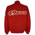 NFL (East Point) - San Francisco 49ers Button-Up Fleece Jacket 1990s Large Vintage Retro Football
