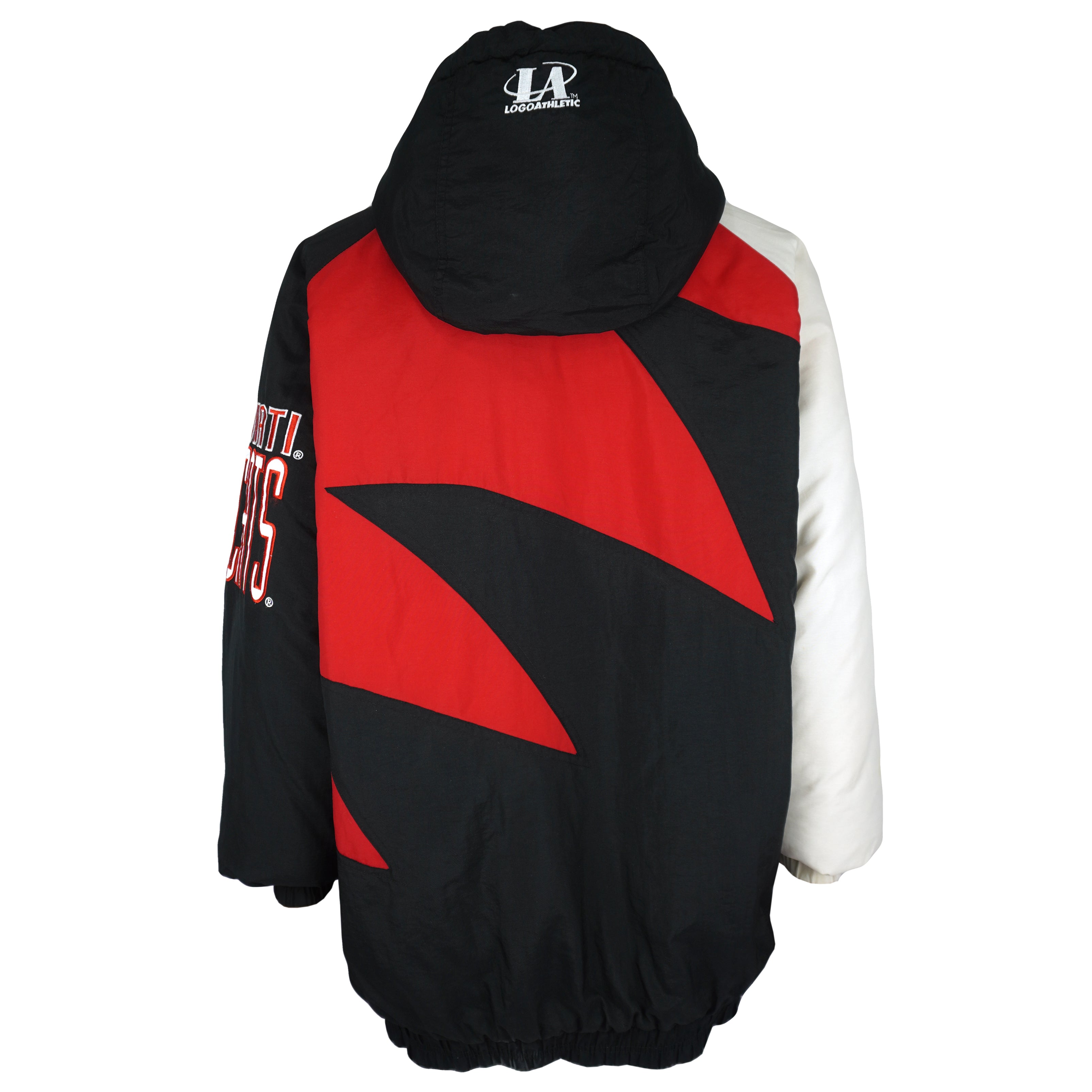 NCAA (Logo Athletic) - Cincinnati Bearcats Hooded Puffer Jacket 1990s X-Large Vintage Retro
