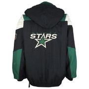 Starter (NHL) - Dallas Stars 1/4 Zip Puffer Jacket 1990s X-Large Vintage Retro Hockey