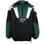 Starter (NHL) - Dallas Stars 1/4 Zip Puffer Jacket 1990s X-Large Vintage Retro Hockey