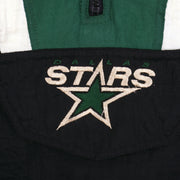 Starter (NHL) - Dallas Stars 1/4 Zip Puffer Jacket 1990s X-Large Vintage Retro Hockey