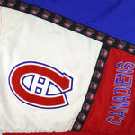NHL - Montreal Canadiens Puffer Jacket 1990s Medium Vintage Retro Hockey