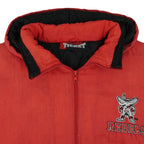 NCAA (Prime Ticket) - UNLV Runnin Rebels Hooded Puffer Jacket 1990s Large Vintage Retro