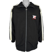Karl Kani - Black Big Logo Windbreaker 1990s X-Large Vintage Retro