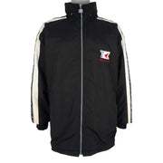 Karl Kani - Black Big Logo Windbreaker 1990s X-Large Vintage Retro