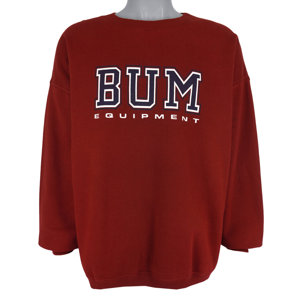 Vintage - BUM Equipment Crew Neck Sweatshirt 1990s Large Vintage Retro