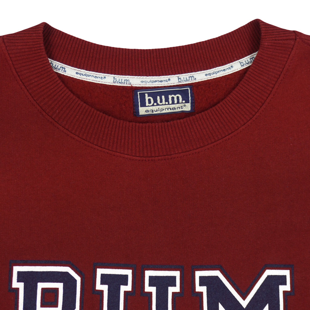 Vintage - BUM Equipment Crew Neck Sweatshirt 1990s Large Vintage Retro