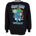 Vintage (Fleecewise) - Super Dinky Crew Neck Sweatshirt 1990s Medium Vintage Retro