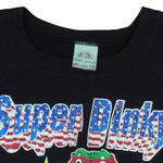 Vintage (Fleecewise) - Super Dinky Crew Neck Sweatshirt 1990s Medium Vintage Retro