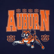 NCAA (TNT) - Auburn Tigers Big Spell-Out T-Shirt 1990s Large Vintage Retro 
