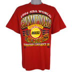 NBA (Spectator) - Houston Rockets World Champions T-Shirt 1994 X-Large Vintage Retro Basketball