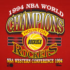 NBA (Spectator) - Houston Rockets World Champions T-Shirt 1994 X-Large Vintage Retro Basketball