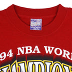 NBA (Spectator) - Houston Rockets World Champions T-Shirt 1994 X-Large Vintage Retro Basketball