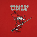 NCAA (Legends) - Red UNLV Runnin' Rebels Crew Neck Sweatshirt 1990s Medium Vintage Retro