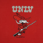 NCAA (Legends) - Red UNLV Runnin' Rebels Crew Neck Sweatshirt 1990s Medium Vintage Retro