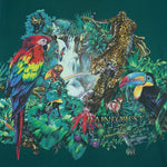 Vintage (Habitat) - Rainforest Bronx Zoo Animals T-Shirt 1990s X-Large Vintage Retro