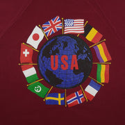 Vintage (Hanes) - USA Olympic Countries Flag Sweatshirt 1996 X-Large Vintage Retro