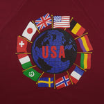 Vintage (Hanes) - USA Olympic Countries Flag Sweatshirt 1996 X-Large Vintage Retro