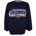 Puma (NFL) - Tennessee Titans AFC Champions Crew Neck Sweatshirt 2000s Large Vintage Retro Football