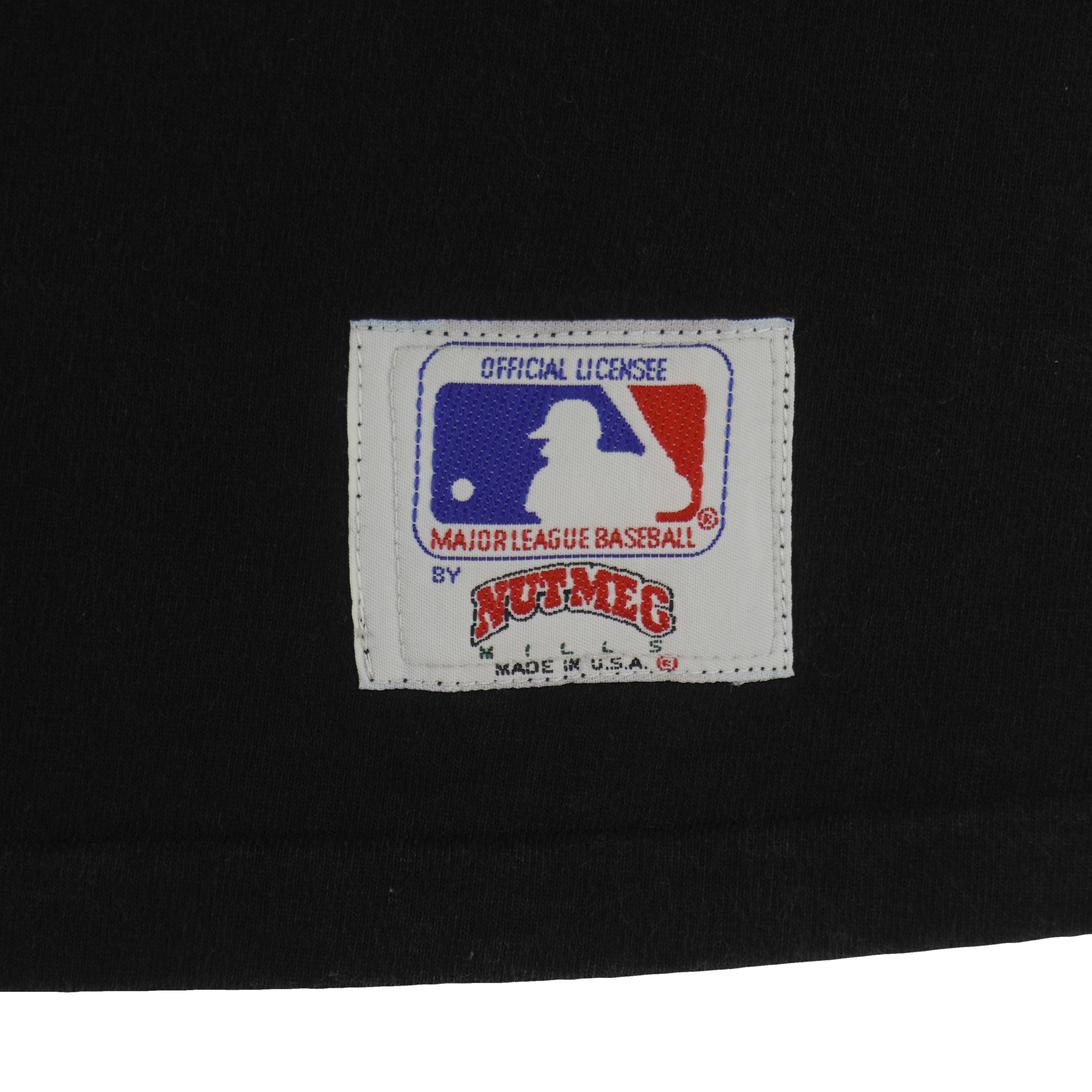 MLB (Nutmeg) - Minnesota Twins Chuck Knoblauch Autographed T-Shirt 1992 X-Large Vintage Retro Baseball