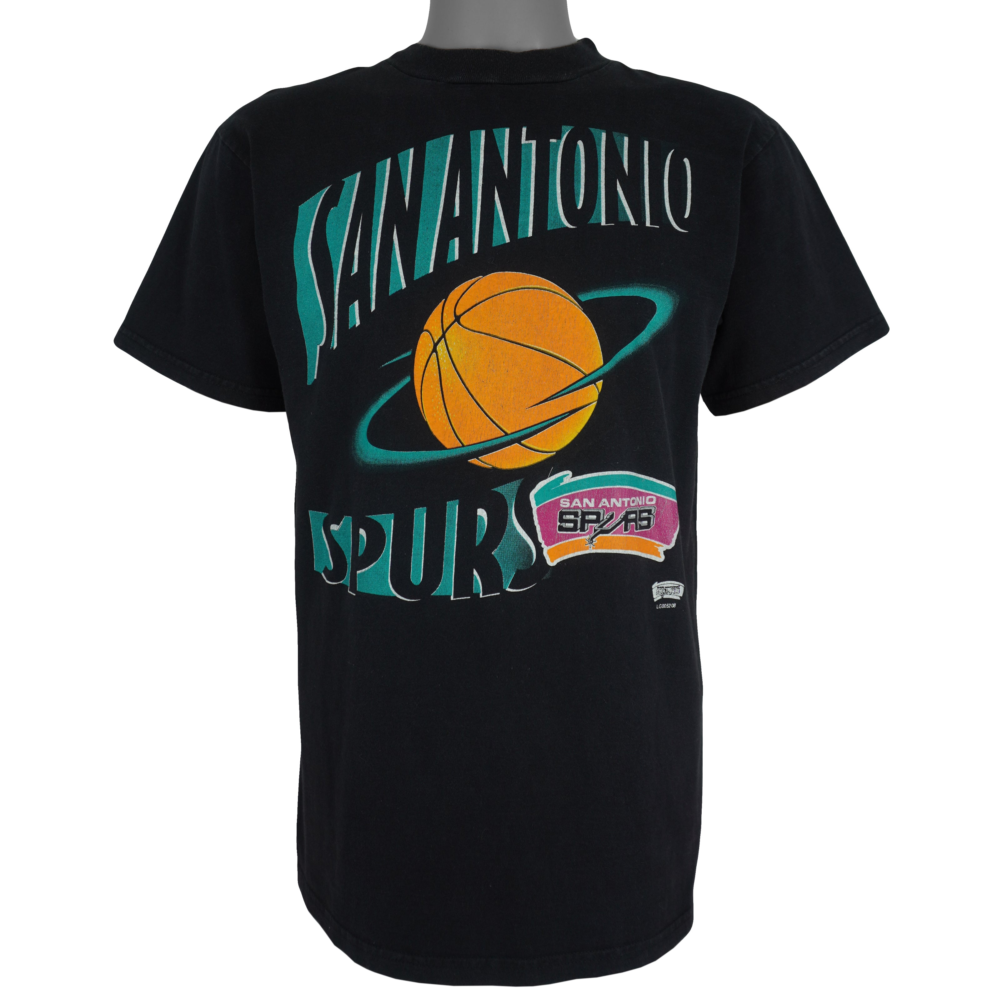 NBA - San Antonio Spurs Basketball T-Shirt 1990s Medium Vintage Retro Basketball