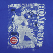 MLB (Sport Attack) - Chicago Cubs Sammy Sosa Home Run T-Shirt 1998 Large Vintage Retro Baseball