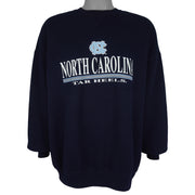 NCAA (M.J. Soffe) - North Carolina Tar Heels Crew Neck Sweatshirt 2000s XX-Large Vintage Retro