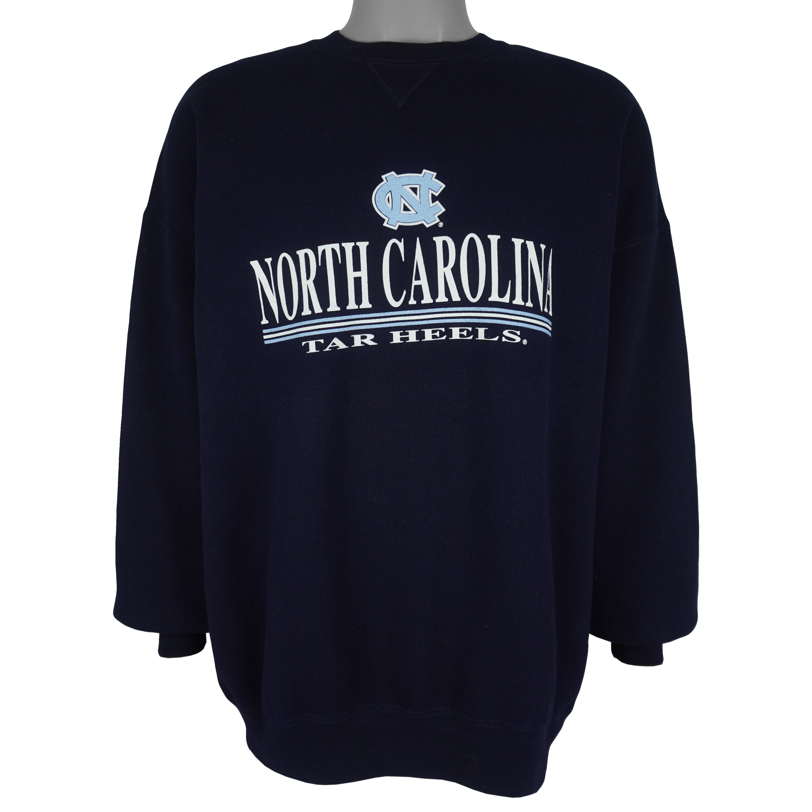 NCAA (M.J. Soffe) - North Carolina Tar Heels Crew Neck Sweatshirt 2000s XX-Large Vintage Retro