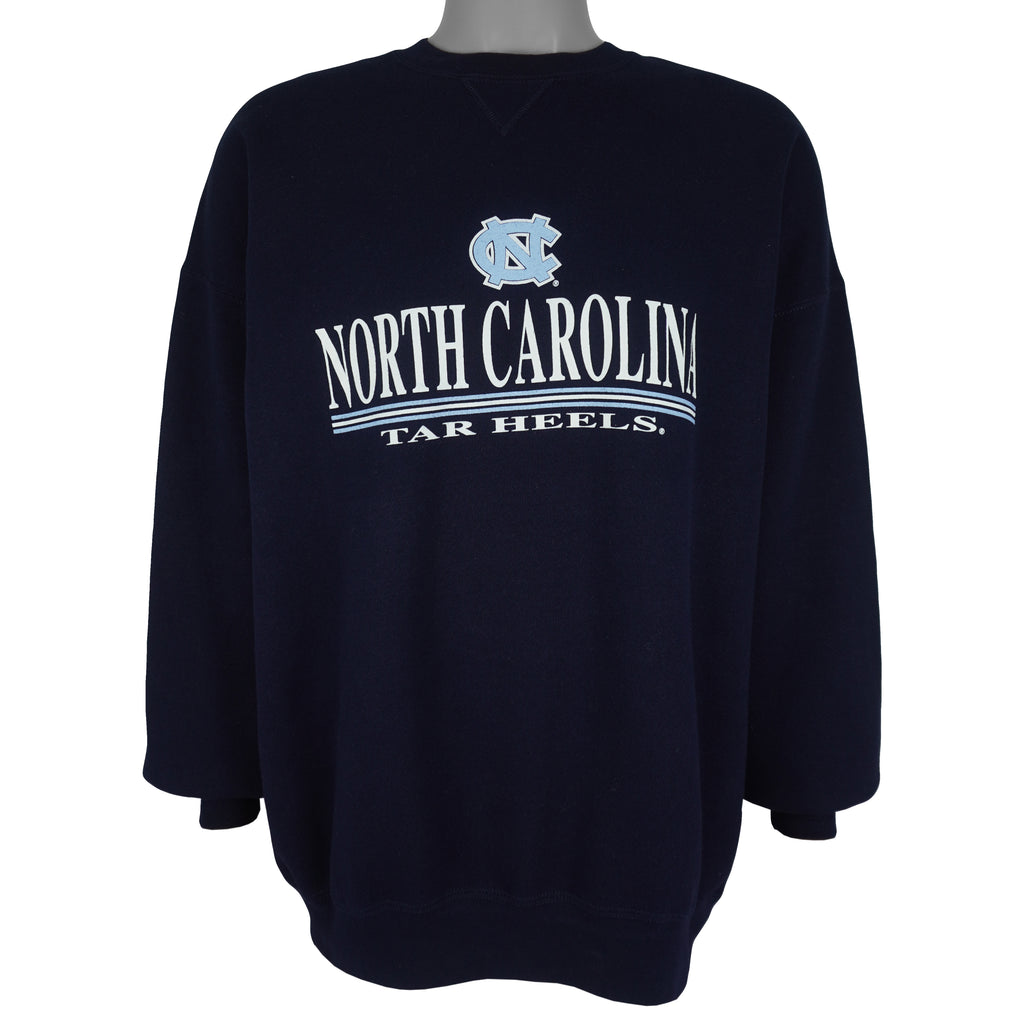 NCAA (M.J. Soffe) - North Carolina Tar Heels Crew Neck Sweatshirt 2000s XX-Large Vintage Retro