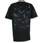 Vintage (Harborside) - Night Bats Animal Print T-Shirt 1990s X-Large Vintage Retro