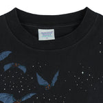 Vintage (Harborside) - Night Bats Animal Print T-Shirt 1990s X-Large Vintage Retro