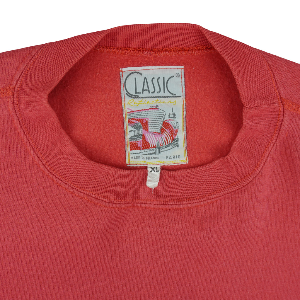 Vintage - Snow Sports Mountain Crew Neck Sweatshirt 1990s X-Large Vintage Retro