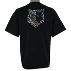 Nike - Minnesota Timberwolves Spell-Out T-Shirt 1990s Large Vintage Retro Basketball
