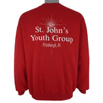 Vintage (Lee) - Christmas Jesus Is The Reason Crew Neck Sweatshirt 1997 Large Vintage Retro