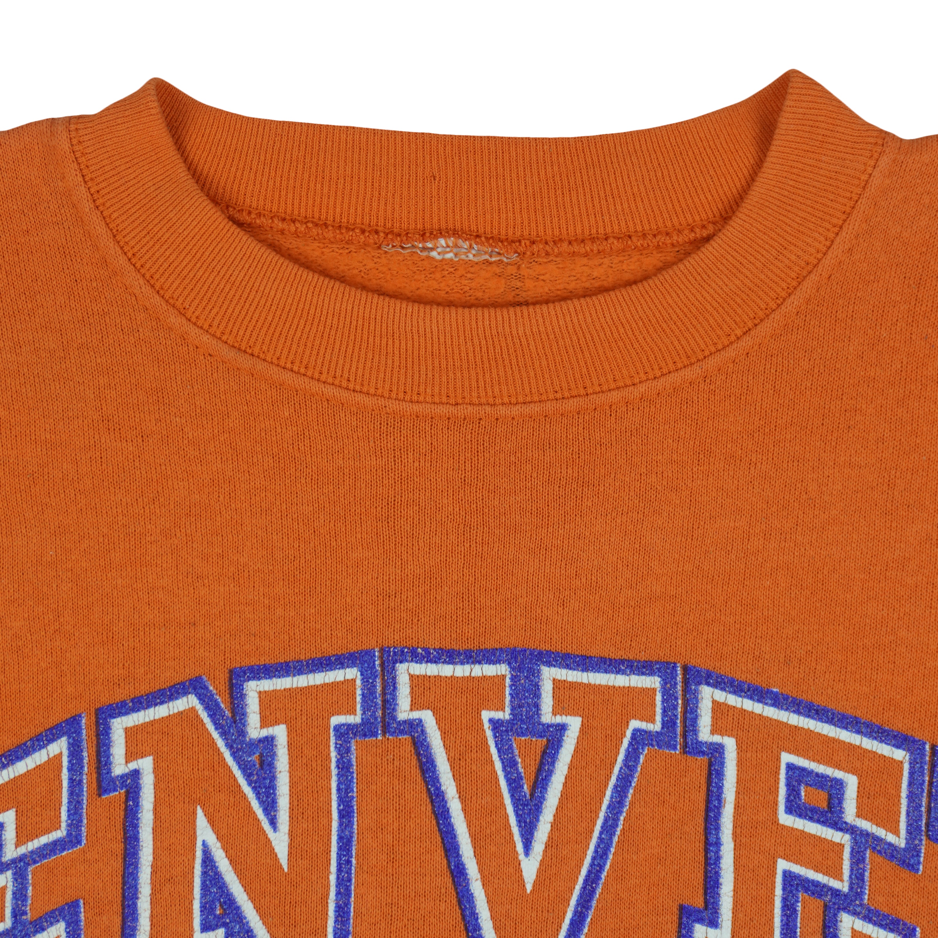 NFL - Denver Broncos Caricature Crew Neck Sweatshirt 1988 Small Vintage Retro Football