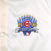 MLB (Chalk Line) - Chicago Cubs All Star Game Satin Jacket 1990 Medium Vintage Retro Baseball