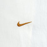 Nike - White Embroidered Logo Windbreaker 1990s X-Large Vintage Retro