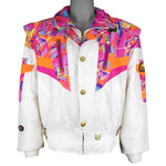 Ellesse - Crazy Pattern Ski Jacket 1990s Large Vintage Retro
