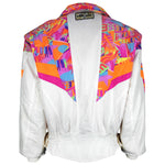 Ellesse - Crazy Pattern Ski Jacket 1990s Large Vintage Retro
