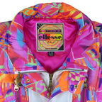 Ellesse - Crazy Pattern Ski Jacket 1990s Large Vintage Retro