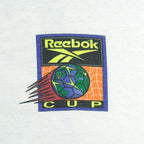 Reebok - Soccer Cup Big Logo Single Stitch T-Shirt 1997 XX-Large Vintage Retro
