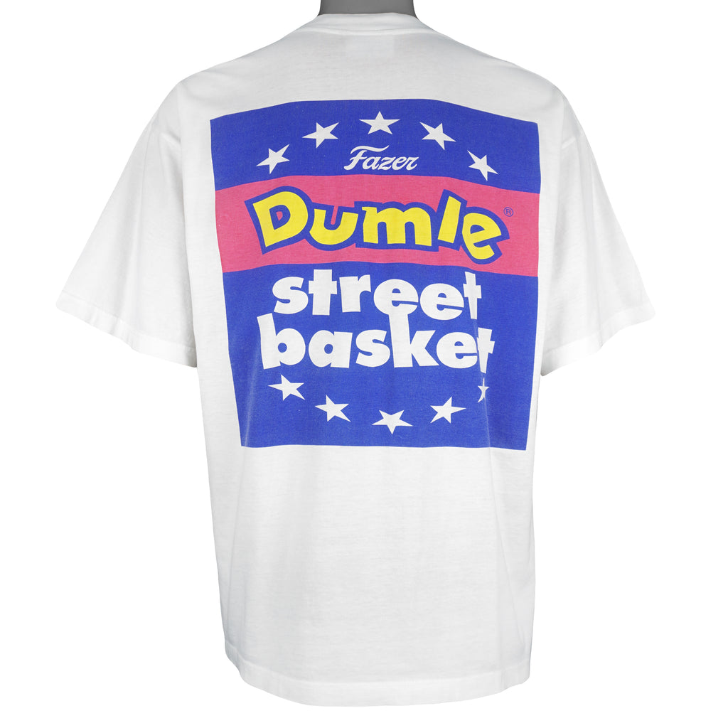 Reebok - 3-on-3 Basketball Spell-Out T-Shirt 1996 X-Large Vintage Retro Basketball