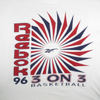 Reebok - 3-on-3 Basketball Spell-Out T-Shirt 1996 X-Large Vintage Retro Basketball