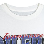 Vintage NFL (Riddell) - Tennessee Oilers Helmet T-Shirt 1998 X-Large Tall in white